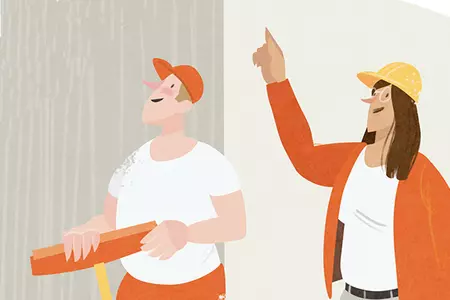 Starthjälp vid uppstart av spackelprojekt