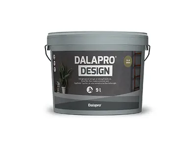 Dalapro Design Calm Green - ett infärgat färdigblandat spackel i grön kulör