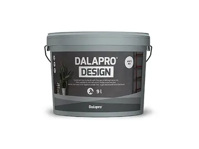 Dalapro Design White Mix - vitt infärgningsbart designspackel