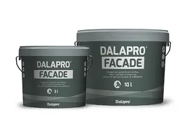 Dalapro Facade - grått utomhusspackel i för mindre lagningar på mineraliska underlag