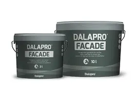 Dalapro Facade - grått utomhusspackel i för mindre lagningar på mineraliska underlag