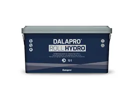 Dalapro Roll Hydro - blått rullspackel för våtrum som ger en hård och vattenavvisande yta.