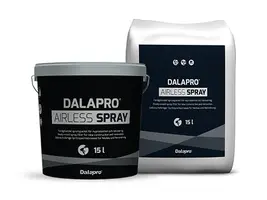 Dalapro Airless Spray, 15 l - Vitt sprutspackel för nybyggen och renovering