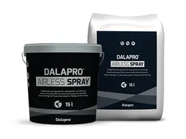 Dalapro Airless Spray, 15 l - Vitt sprutspackel för nybyggen och renovering