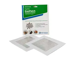 Gyproc EasiPatch Platerboard Patches - reparationssats för lagning av hål och skador på gipsskivor