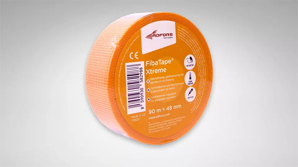 FibaTape Xtreme - Självhäftande glasfiberremsa