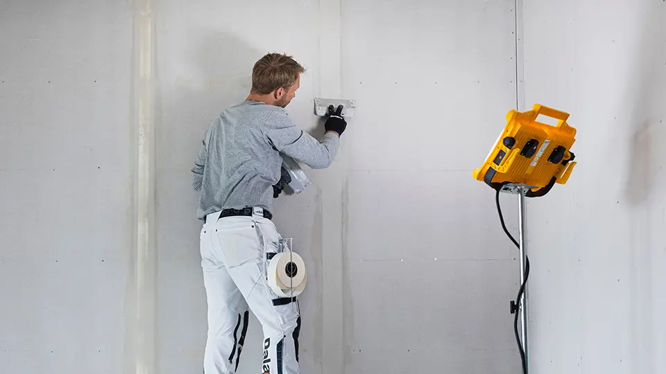Pappersremsan Joint Tape och Dalapro Edge