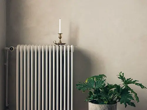 Dalapro Design White Mix –  vitt designspackel som ger en betongliknande väggyta
