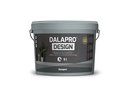 Dalapro Design Calm Green - ett infärgat färdigblandat spackel i grön kulör